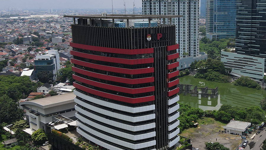 Gedung Komisi Pemberantasan Korupsi (KPK). (Bloomberg Technoz/ Andrean Kristianto)