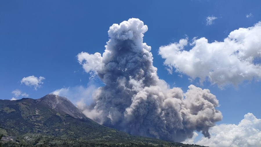 Erupsi Gunung Merapi (DOK BNPB)