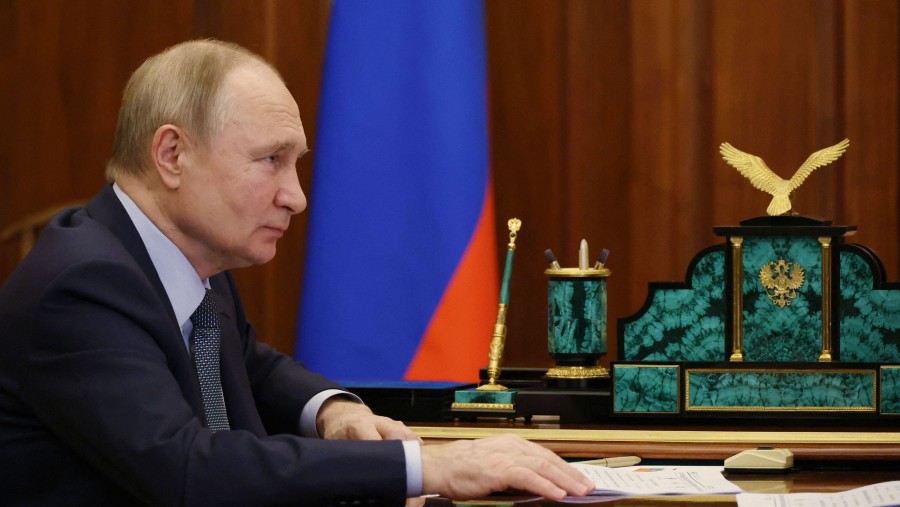 Presiden Rusia Vladimir Putin (Bloomberg)