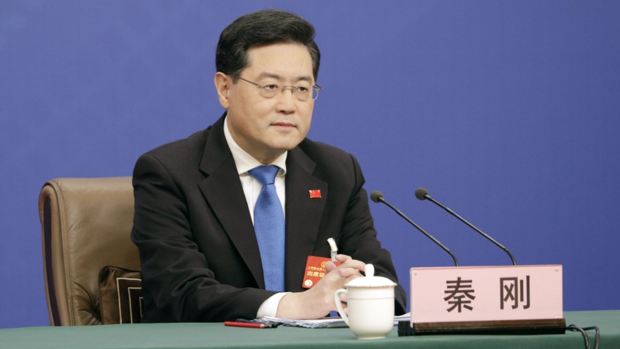 Mantan Menteri Luar Negeri China Qin Gang (Sumber: Bloomberg)
