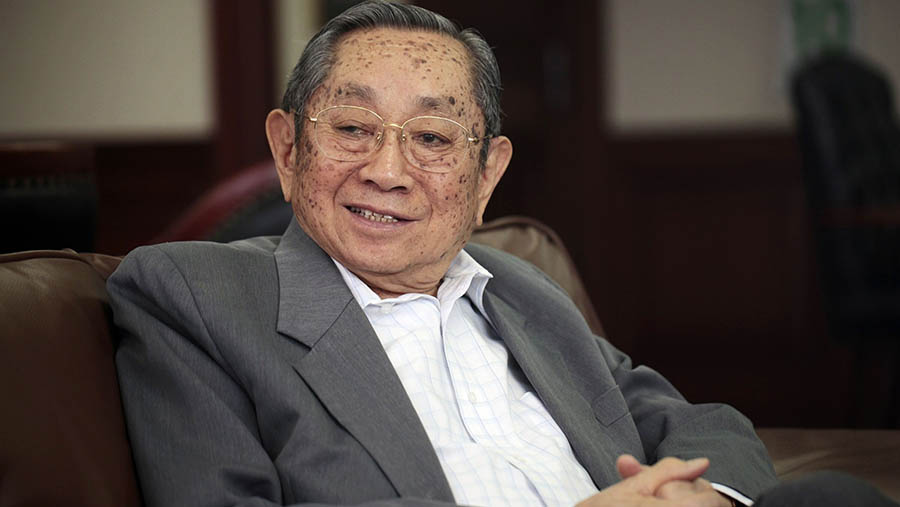 Chairman Argo Manunggal Group, The Ning King. (Dimas Ardian/Bloomberg)