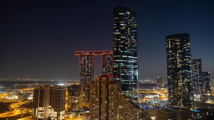 Pusat ekonomi Abu Dhabi. (Dok Bloomberg)