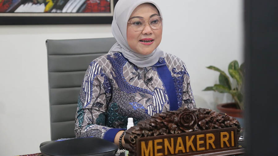 Menteri Tenaga Kerja Ida Fauziyah. (Dok. Biro Humas Kemnaker)