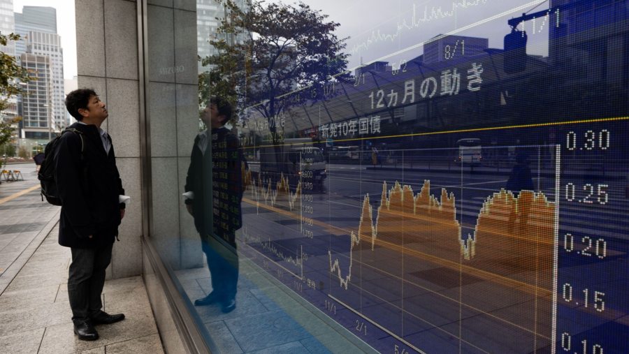 Ilustrasi Bursa Saham Jepang (Sumber: Bloomberg)