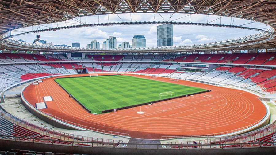 Stadion Utama Gelora Bung Karno (GBK). (Tangkapan layar via website gbk.id)