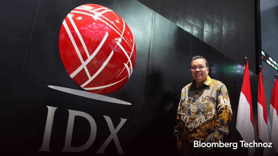 Direktur Utama PT Bursa Efek Indonesia (BEI) Iman Rachman (Andrean Kristianto/Bloomberg Technoz)
