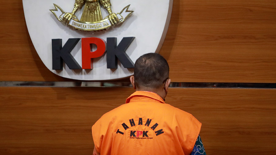 Rafael diproses hukum KPK atas kasus dugaan penerimaan gratifikasi selama 12 tahun yaitu periode 2011-2023. (Bloomberg Technoz/ Andrean Kristianto)