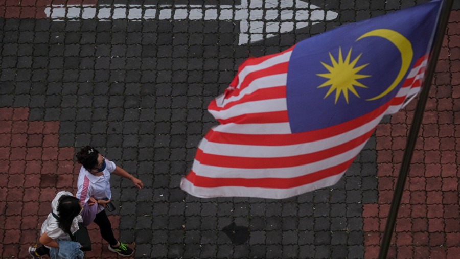 Ilustrasi bendera Malaysia (Foto: Bloomberg)