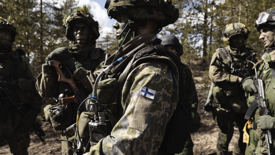 Tentara Finlandia (Sumber: Bloomberg)