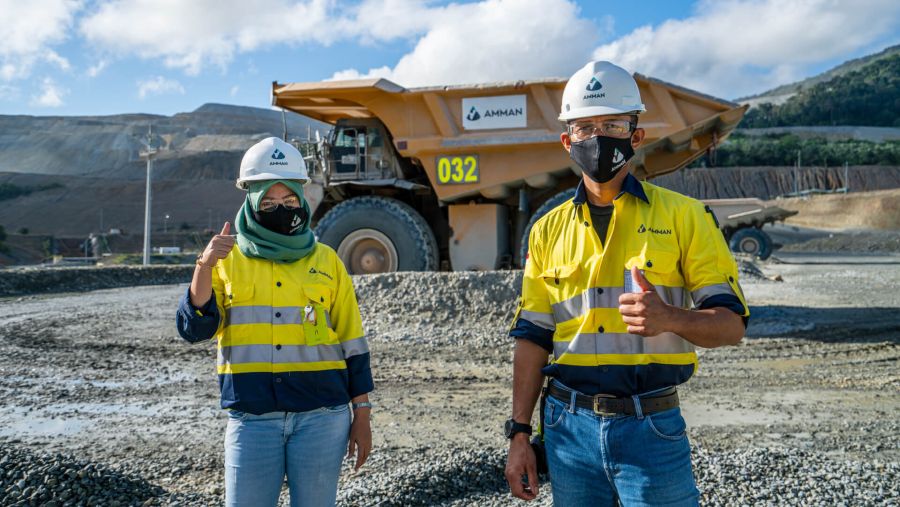 Kesiapan operator dalam penambangan Amman Mineral. (Dok Amman.co.id)