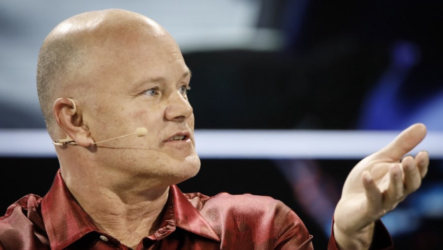 Juragan kripto AS Mike Novogratz (Sumber: Bloomberg)