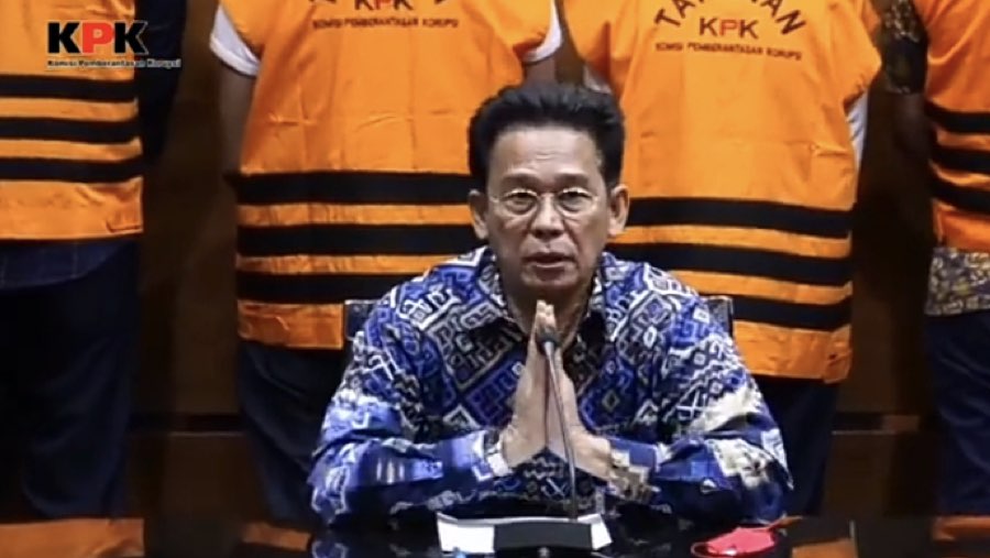 Wakil Ketua KPK Johanes Tanak (Sumber: YouTube KPK)