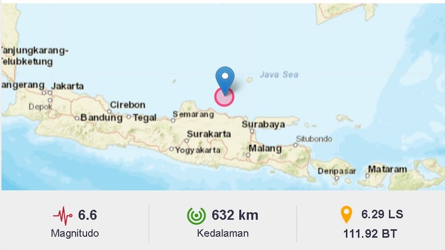 Gempa Tuban (BMKG.go.id)