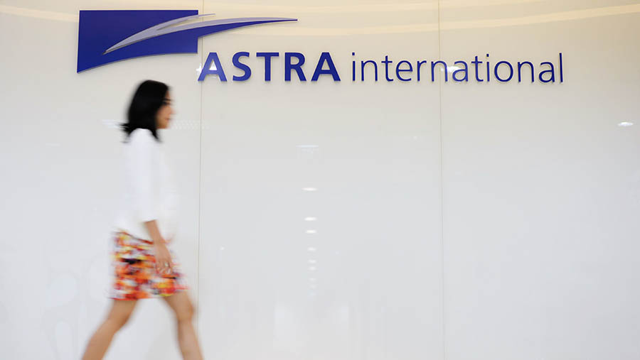 PT. Astra International. (Dimas Ardian/Bloomberg)