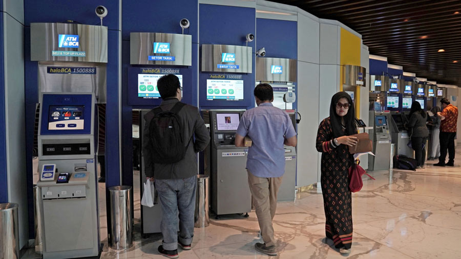 Lokasi ATM BCA (Dok. Bloomberg)