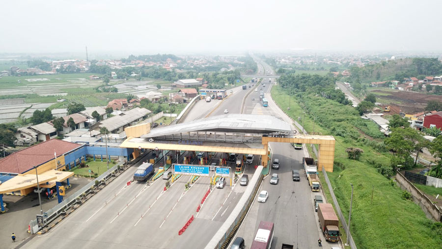 Pantauan Ruas Tol Jabotabek dan Jawa Barat