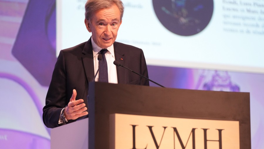 Bernard Arnault, pendiri LVMH (Nathan Laine/Bloomberg)