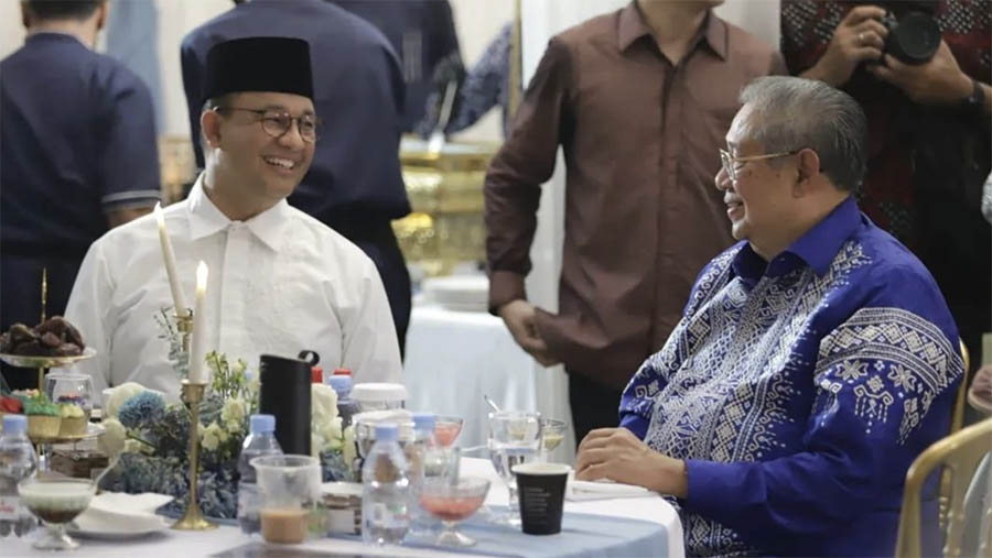 Anies Baswedan bersilaturahmi ke rumah Susilo Bambang Yudhoyono. (Tangkapan Layar Instagram @aniesbaswedan)