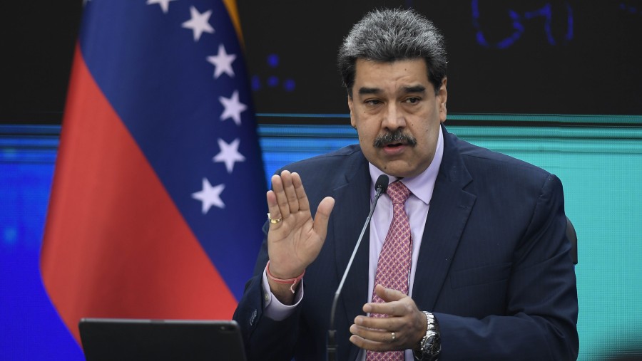 Presiden Venezuela Nicolas Maduro (Sumber: Bloomberg)