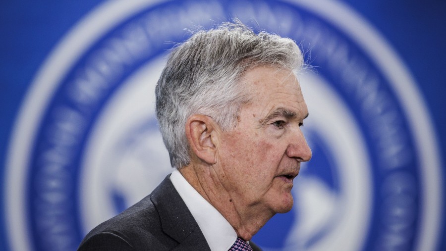 Jerome Powell, Gubernur bank sentral AS, The Federal Reserve (Bloomberg)