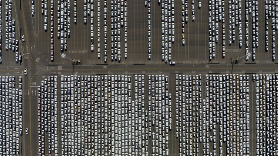 Ilustrasi ekspor mobil Korea Selatan (Sumber: Bloomberg)