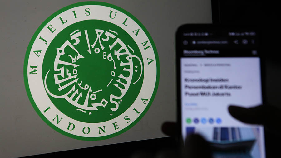 Ilustrasi Majelis Ulama Indonesia (MUI). (Bloomberg Technoz/ Andrean Kristianto)