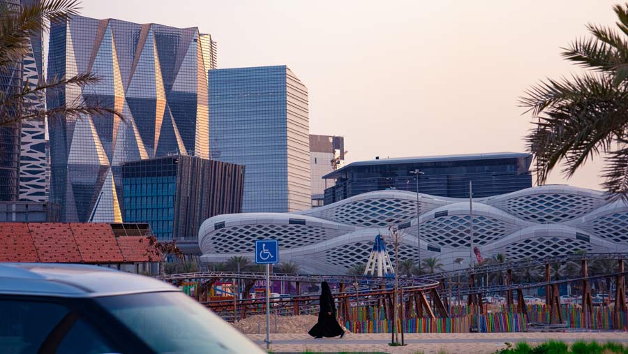 Distrik Keuangan Raja Abdullah, Riyadh, Arab Saudi (Dok. Envato)