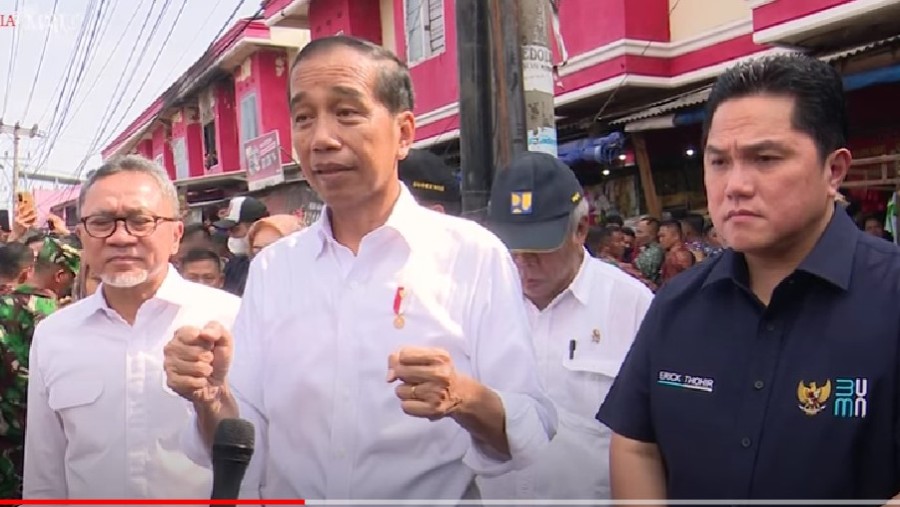 Presiden Jokowi lakukan kunjungan kerja ke Lampung (Sekretariat Presiden)