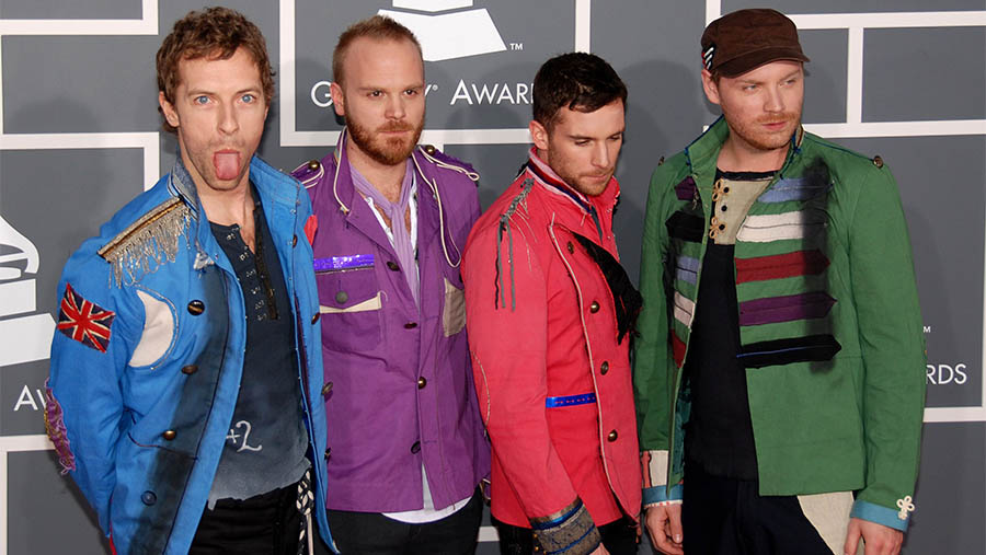 Coldplay. (Paul Goguen/Bloomberg News)