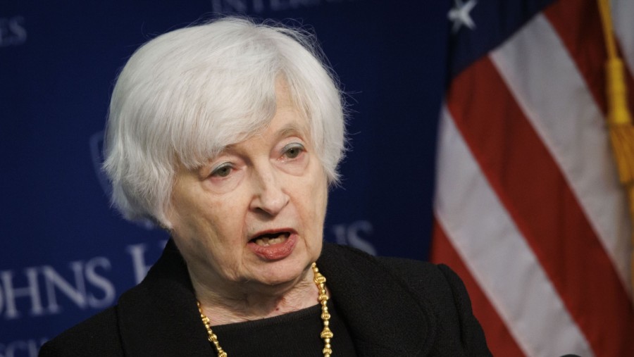 Janet Yellen, Menteri Keuangan AS (Sumber: Bloomberg)