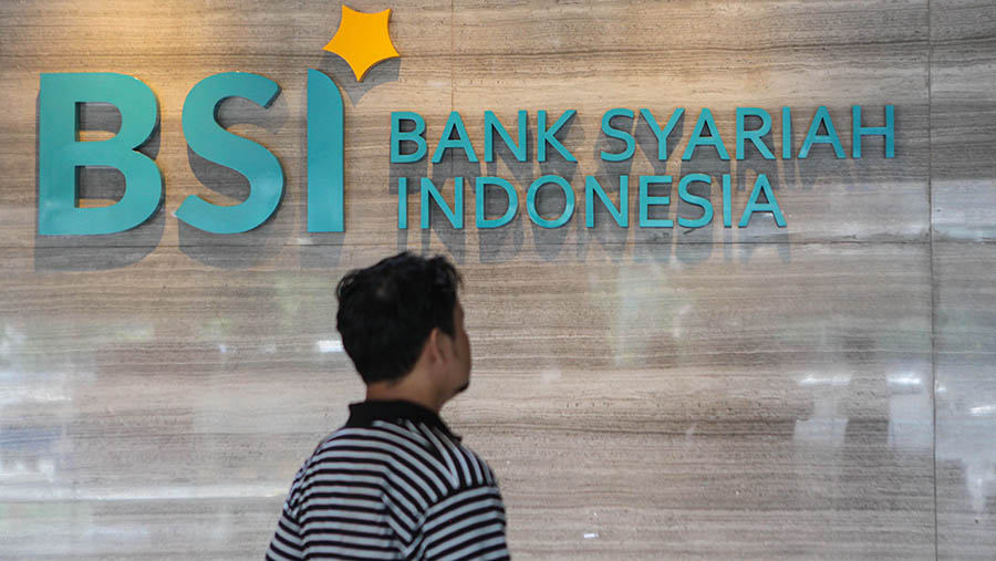 Ilustrasi Bank BSI. (Bloomberg Technoz/ Andrean Kristianto)