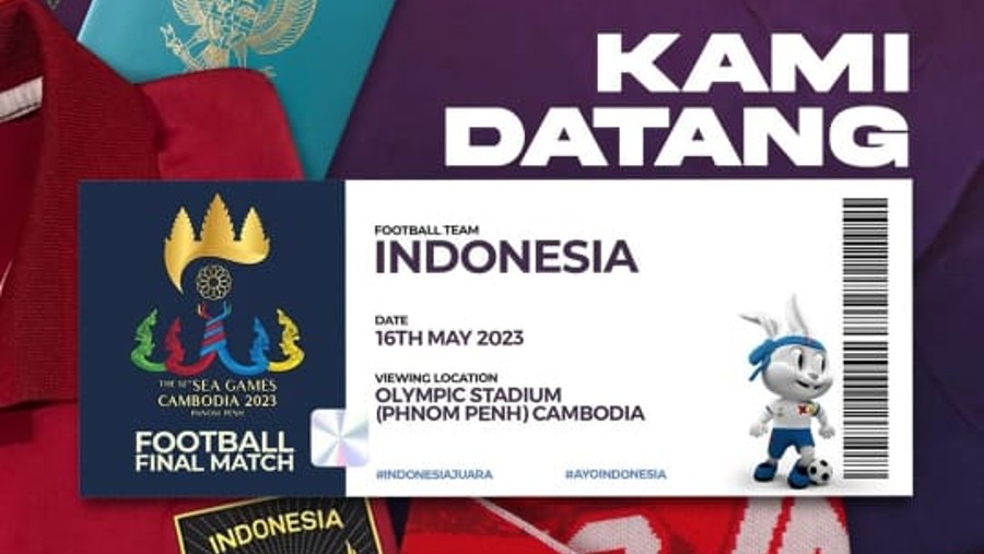 Postingan Kemenpora soal Timnas U-22 ke Final Sea Games 2023. (Tangkapan layar IG Kemenpora)