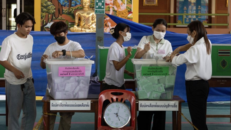 Pemilu Thailand (Sumber: Bloomberg)