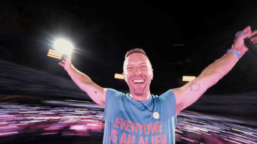Chris Martin vokalis Coldplay. (Dok official akun media sosial Youtube Coldplay)