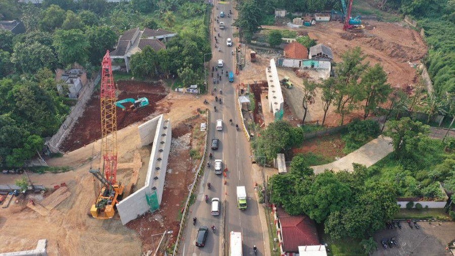 Proyek pengerjaan Jalan Tol Serpong-Cinere (Rilis PT CSJ)