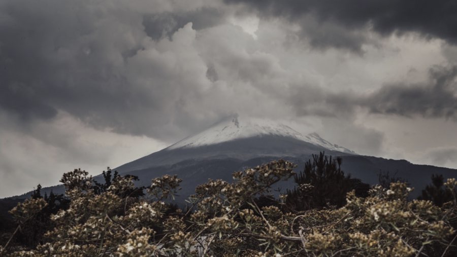 Gunung berapi Popocatepetl (Sumber: Bloomberg)