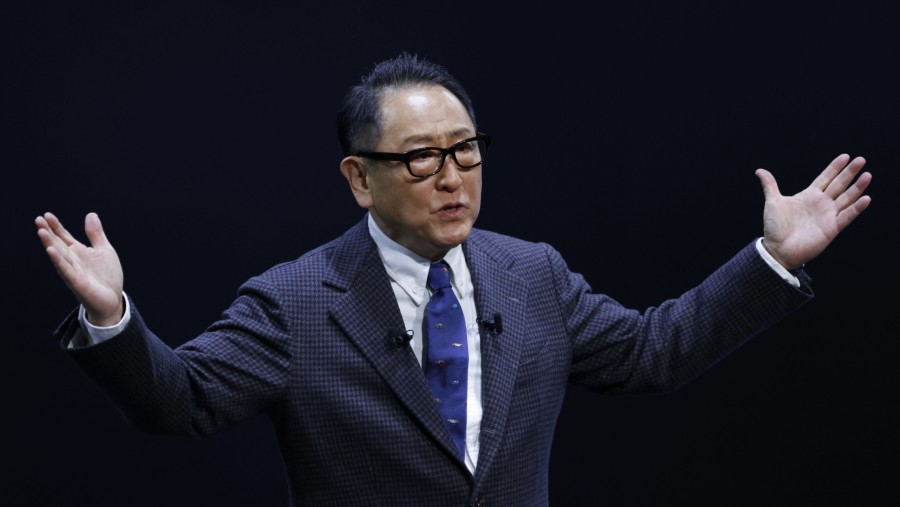 Chairman Toyota, Akio Toyoda./ Bloomberg