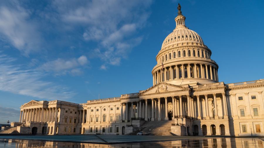 Gedung putih Amerika Serikat.  (dok Bloomberg)