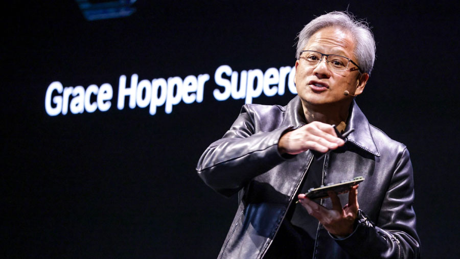 Jansen Huang CEO Nvidia (Sumber: Bloomberg)