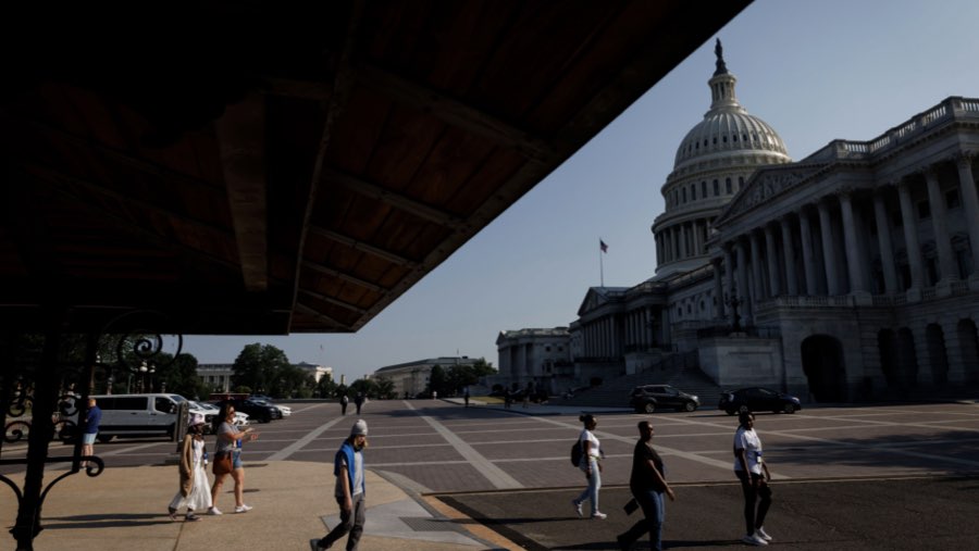 Gedung DPR AS (Sumber: Bloomberg)