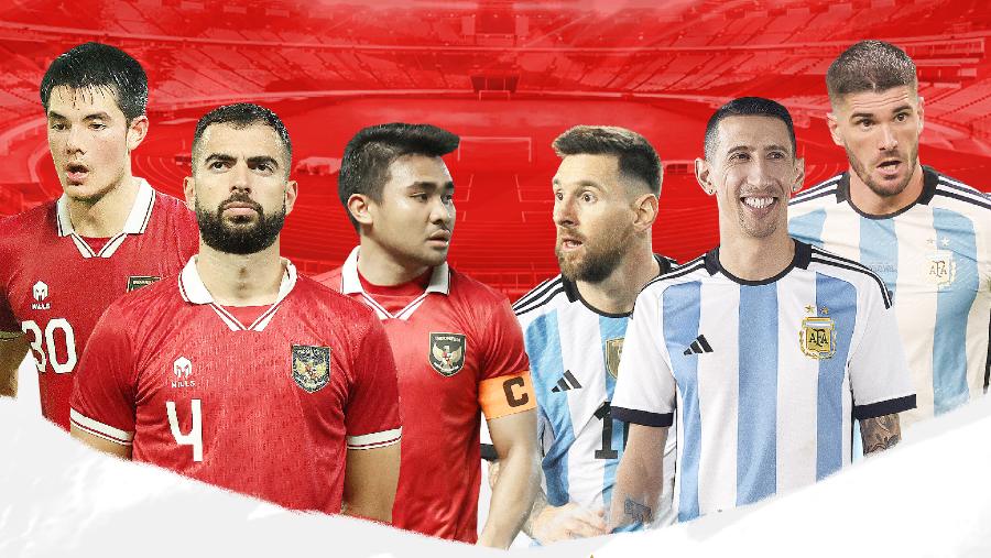 Timnas Indonesia melawan Argentina. (dok PSSI.org)