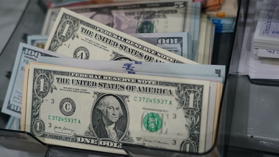 Ilustrasi dolar Amerika Serikat. (dok Bloomberg)