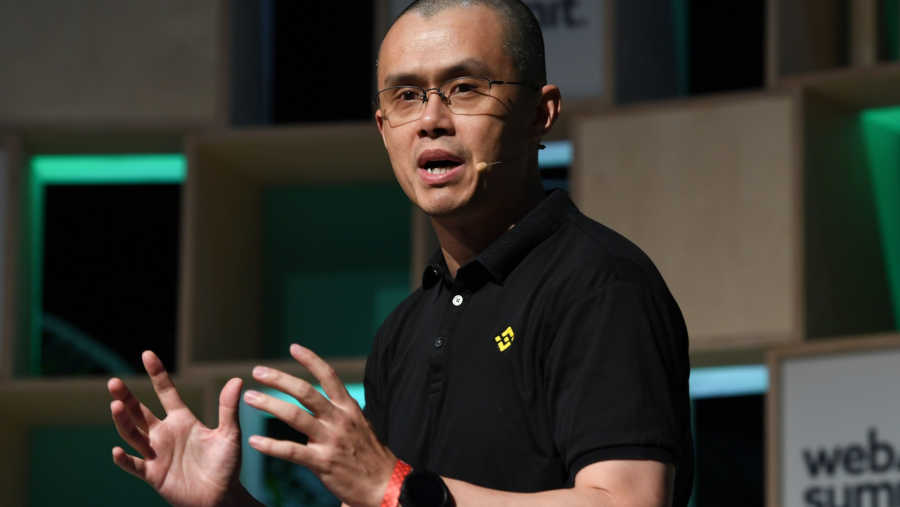 Changpeng Zhao CEO Binance Holdings Ltd. (Sumber: Bloomberg)