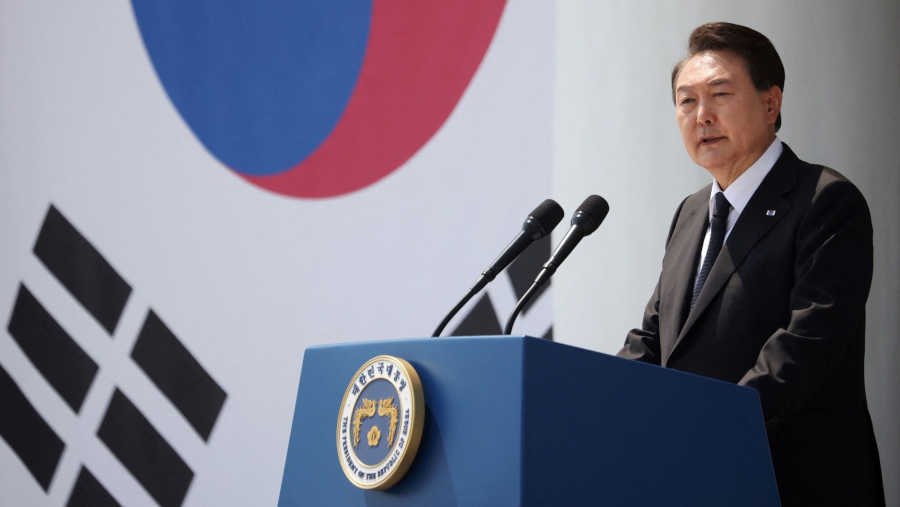 Presiden Korea Selatan Yoon Suk Yeol (Sumber: Bloomberg)
