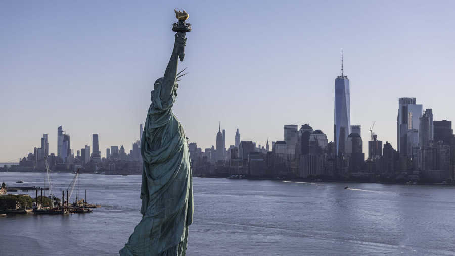 Foto New York (Sumber: Bloomberg)