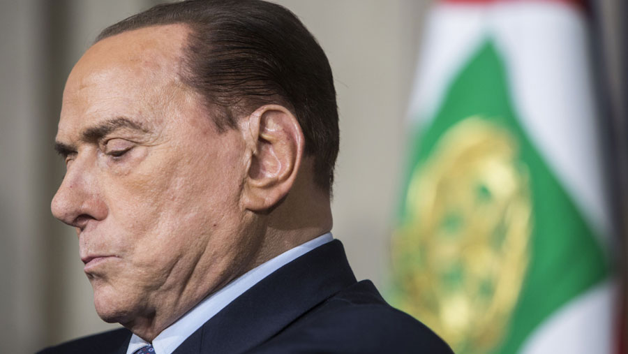 Silvio Berlusconi. (Giulio Napolitano/Bloomberg)