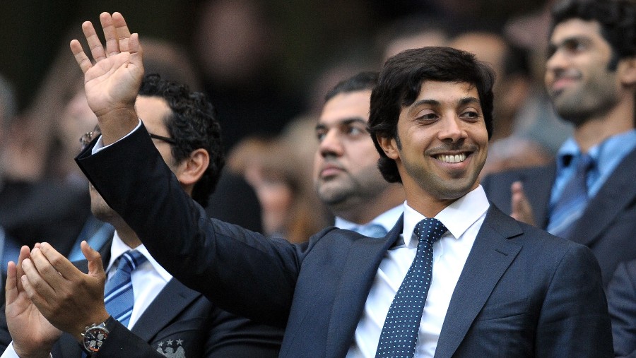 Billionaire Sheikh Mansour bin Zayed Al Nahyan, owner of Manchester City (Bloomberg)
