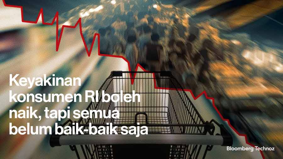 Keyakinan Konsumen RI Boleh Naik, Tapi Semua Belum Baik-baik Saja (Bloomberg Technoz)