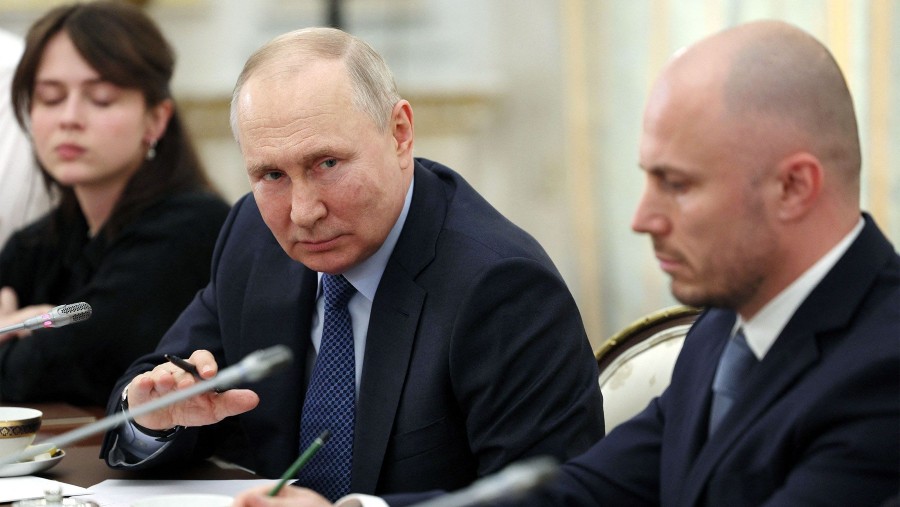 Presiden Rusia Vladimir Putin. (dok Bloomberg)