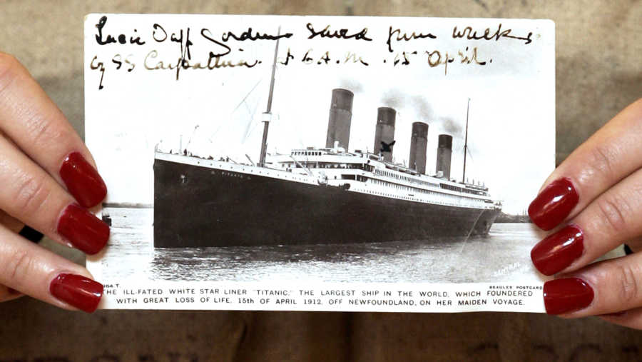 Ilustrasi kapal Titanic. (Sumber:Michael Crabtree/Bloomberg News)